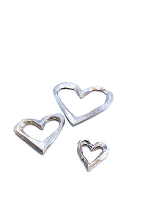 Heart with Curb Link Chain